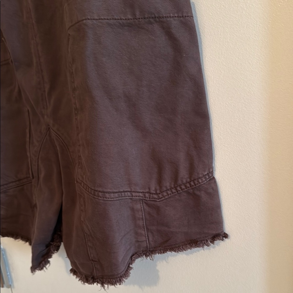 FREE PEOPLE - We The Free - Mocha Brown Relaxed Romper XS - Picture 6 of 9